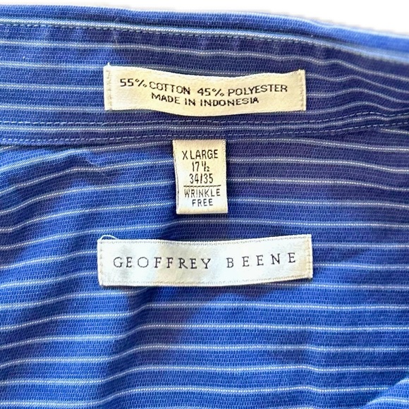 GEOFFREY BEENE Men’s XL Button-down Dress Shirt - Picture 2 of 2